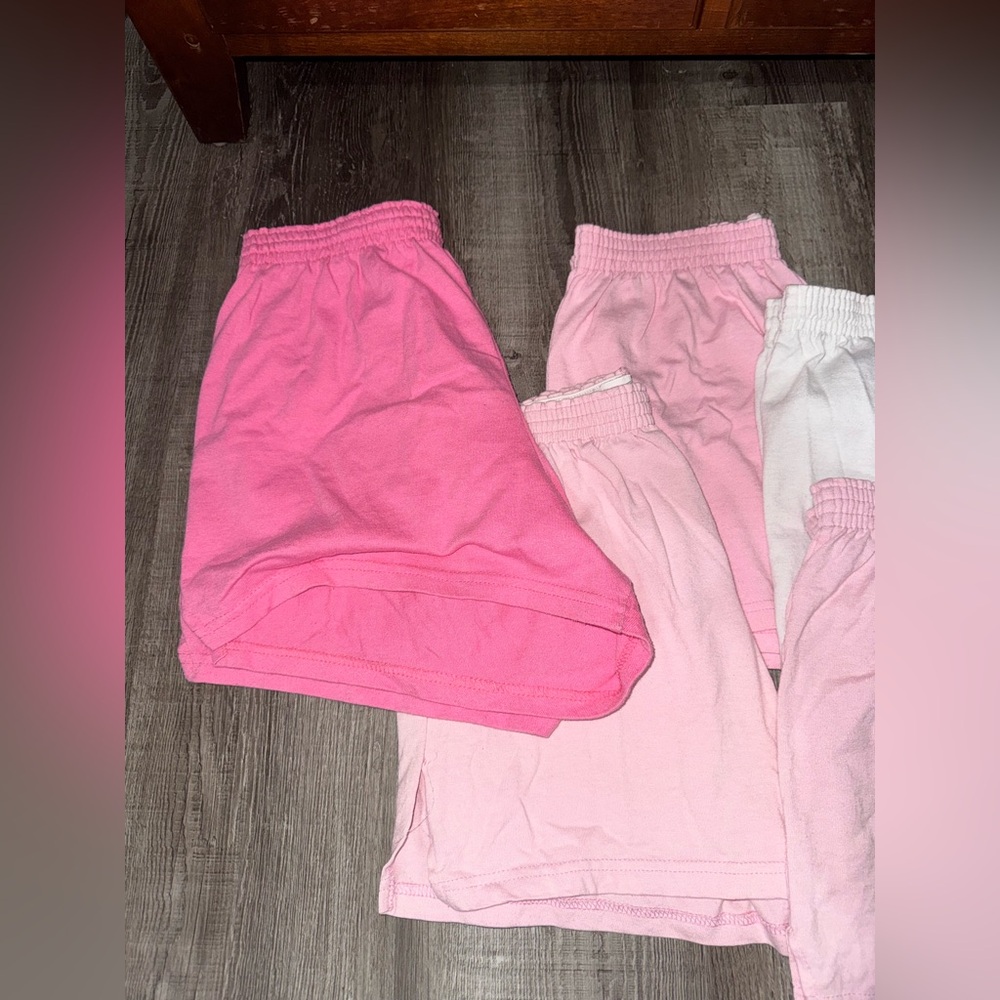 Vintage Girls/Teen Y2K MISC Soffe Elastic Waist Pull On Shorts Lot Size Large/XL - Picture 2 of 4
